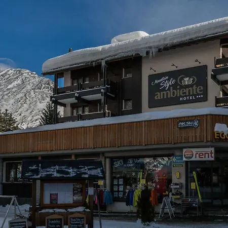 Ambiente Mountain Style 3* Saas Fee